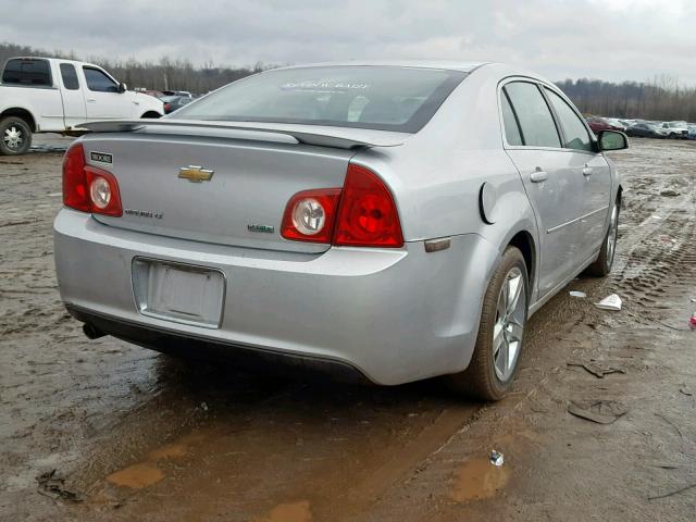 1G1ZC5E01AF319824 - 2010 CHEVROLET MALIBU 1LT ვერცხლისფერი ფოტო 4