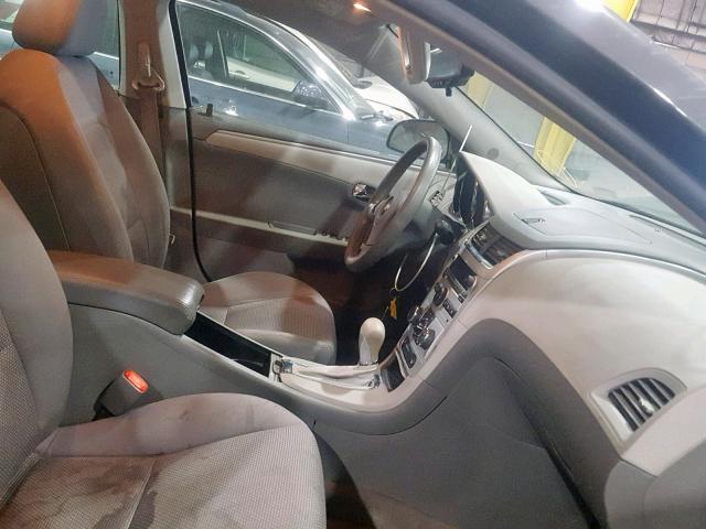 1G1ZG57B49F122340 - 2009 CHEVROLET MALIBU LS BLACK photo 5