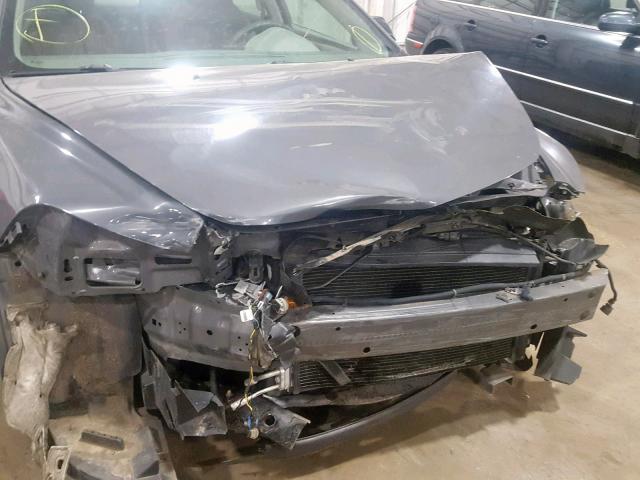 1G1ZG57B49F122340 - 2009 CHEVROLET MALIBU LS BLACK photo 9