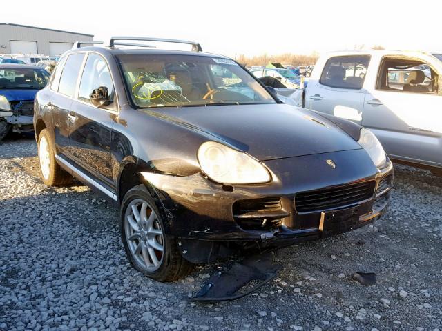 WP1AB29P84LA69659 - 2004 PORSCHE CAYENNE S BLACK photo 1