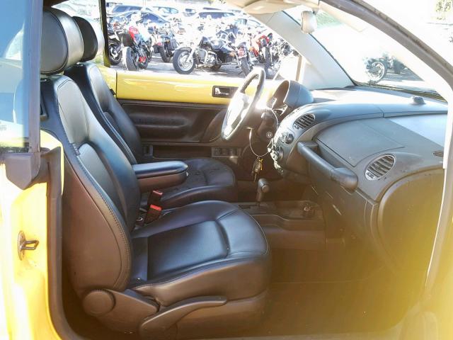 3VWRF31YX8M420754 - 2008 VOLKSWAGEN NEW BEETLE Sarı foto 5