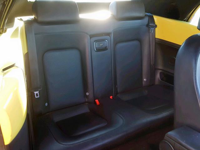 3VWRF31YX8M420754 - 2008 VOLKSWAGEN NEW BEETLE Sarı foto 6