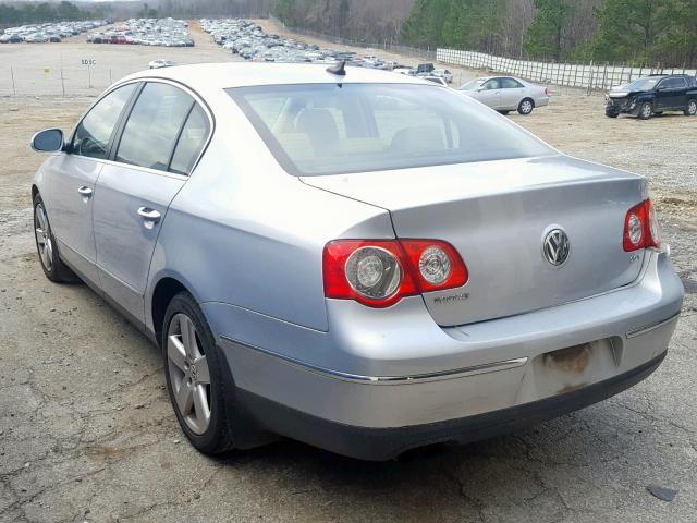 WVWAK73C18E143146 - 2008 VOLKSWAGEN PASSAT KOM SILVER photo 3