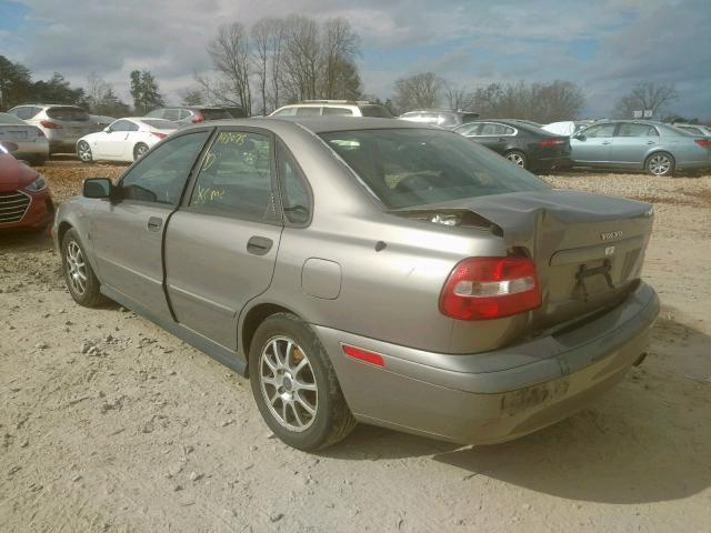 YV1VS275X4F045585 - 2004 VOLVO S40 1.9T GRAY photo 3