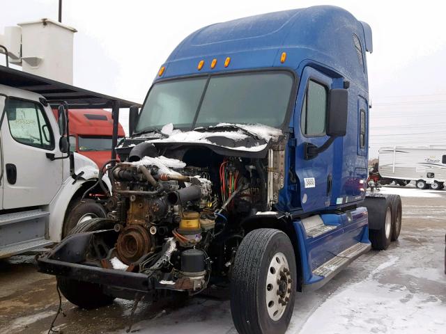 1FUJGLDR5ASAK3575 - 2010 FREIGHTLINER CASCADIA 1 BLUE photo 2