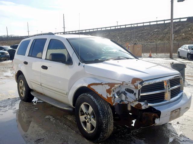 1D8HB582X6F156540 - 2006 DODGE DURANGO LI WHITE photo 1