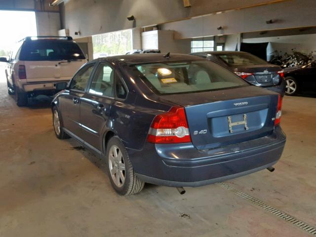 YV1MS682352073616 - 2005 VOLVO S40 T5 BLUE photo 3