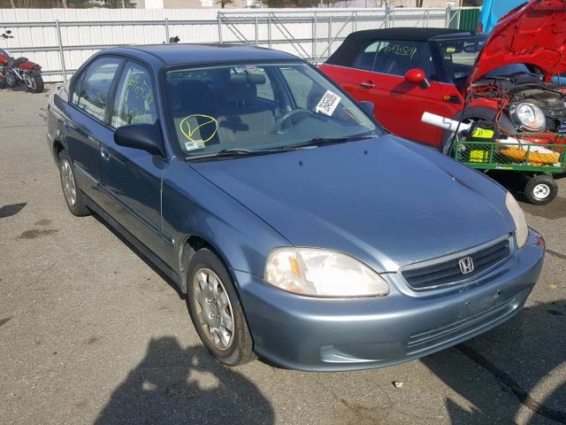 2HGEJ6610YH543010 - 2000 HONDA CIVIC BASE Mavi foto 1