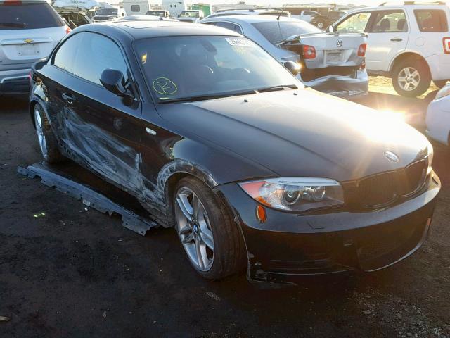 WBAUC9C50CVM12427 - 2012 BMW 135 I BLACK photo 1