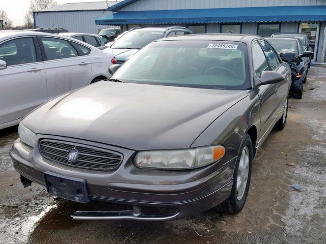 2G4WB52K341257448 - 2004 BUICK REGAL LS BROWN photo 2