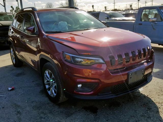 1C4PJLLB0KD201936 - 2019 JEEP CHEROKEE L RED photo 1