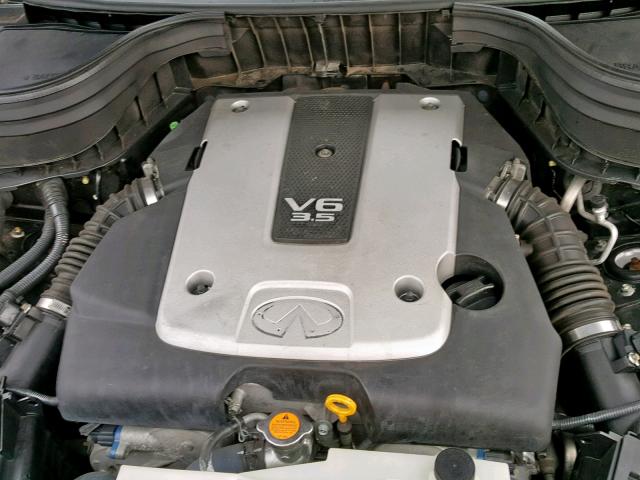 JNKAJ09FX8M352983 - 2008 INFINITI EX35 BASE MAROON photo 7