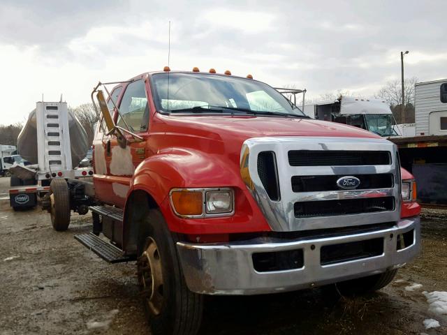 3FRWX65H88V632774 - 2008 FORD F650 SUPER RED photo 1