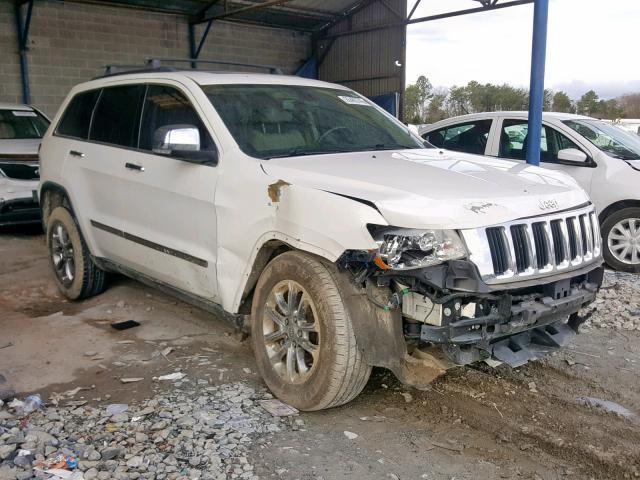 1J4RR5GT5BC625029 - 2011 JEEP GRAND CHER WHITE photo 1