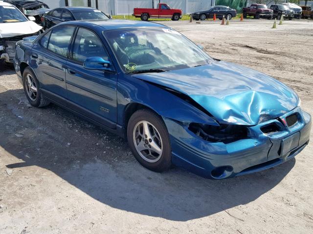 1G2WR52172F284850 - 2002 PONTIAC GRAND PRIX GREEN photo 1