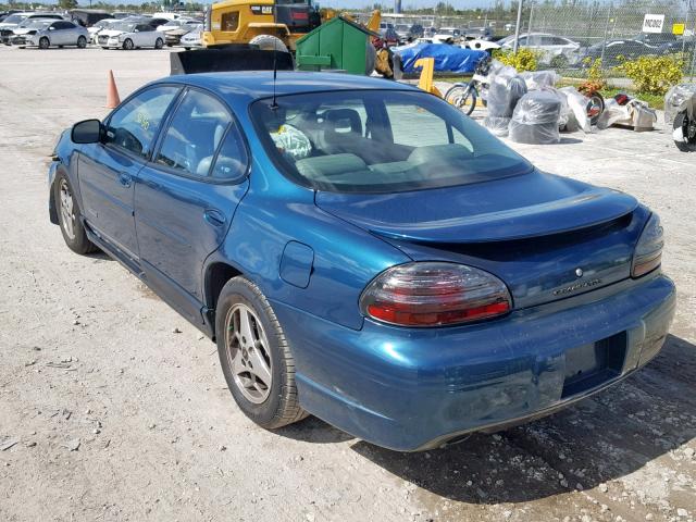 1G2WR52172F284850 - 2002 PONTIAC GRAND PRIX GREEN photo 3