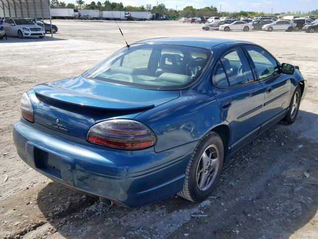 1G2WR52172F284850 - 2002 PONTIAC GRAND PRIX GREEN photo 4