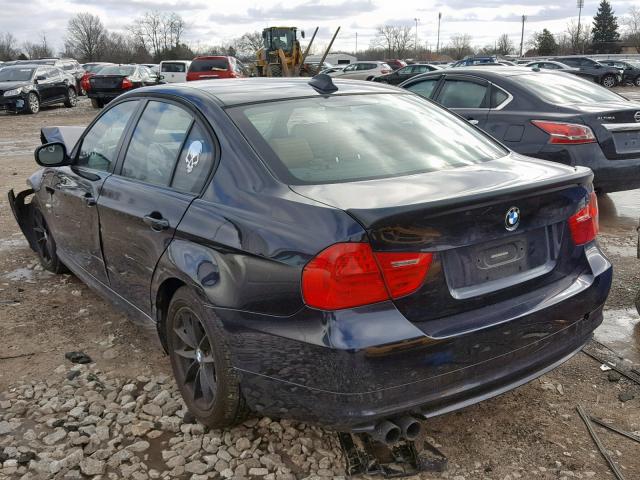 WBAPK7C56AA459227 - 2010 BMW 328 XI BLUE photo 3