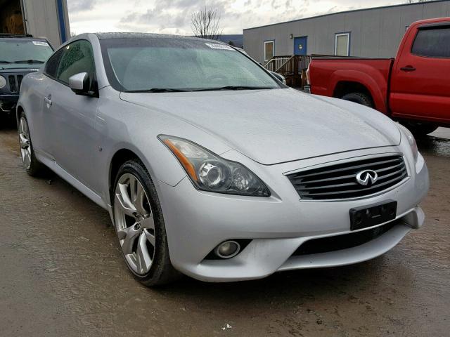 JN1CV6EL9EM130950 - 2014 INFINITI Q60 JOURNE SILVER photo 1