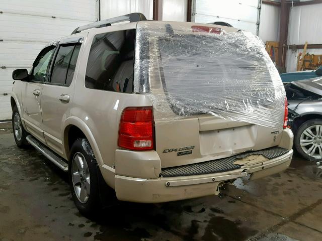 1FMDU75W05ZA39178 - 2005 FORD EXPLORER L GOLD photo 3