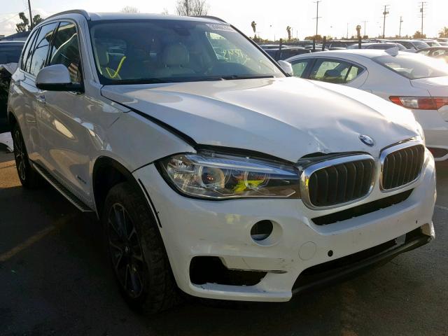 5UXKR2C53G0R70287 - 2016 BMW X5 SDRIVE3 WHITE photo 1