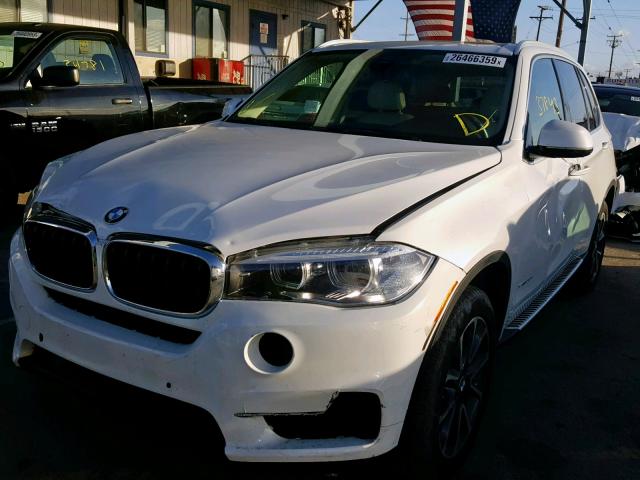 5UXKR2C53G0R70287 - 2016 BMW X5 SDRIVE3 WHITE photo 2