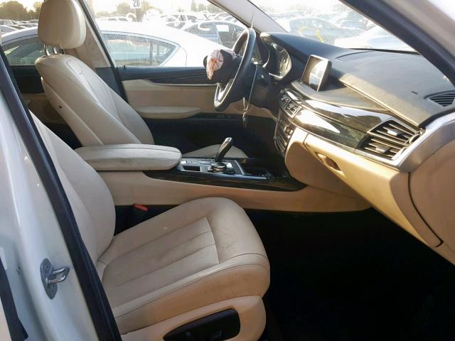 5UXKR2C53G0R70287 - 2016 BMW X5 SDRIVE3 WHITE photo 5