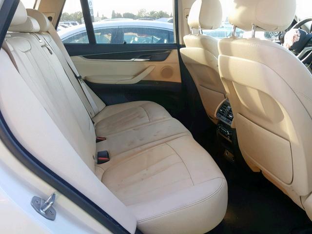 5UXKR2C53G0R70287 - 2016 BMW X5 SDRIVE3 WHITE photo 6