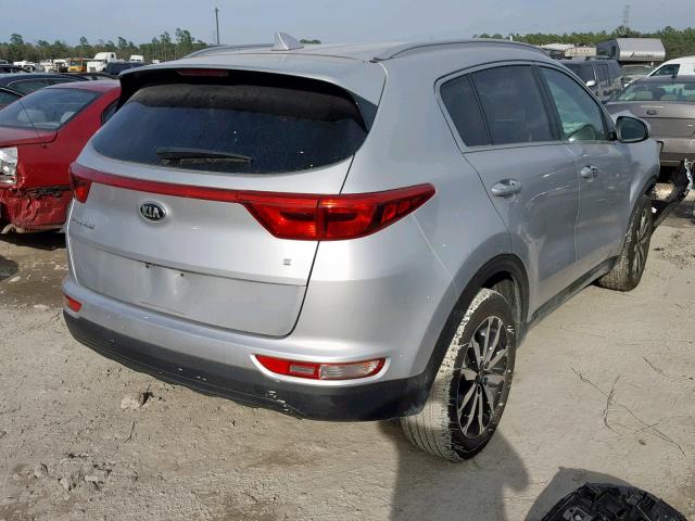 KNDPN3AC7H7266368 - 2017 KIA SPORTAGE E SILVER photo 4