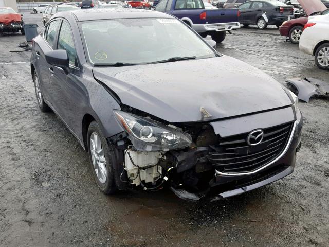 3MZBM1W76GM262536 - 2016 MAZDA 3 TOURING GRAY photo 1