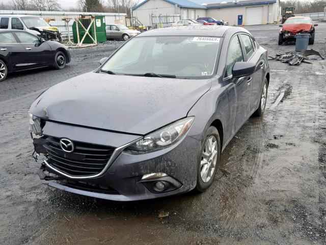 3MZBM1W76GM262536 - 2016 MAZDA 3 TOURING GRAY photo 2