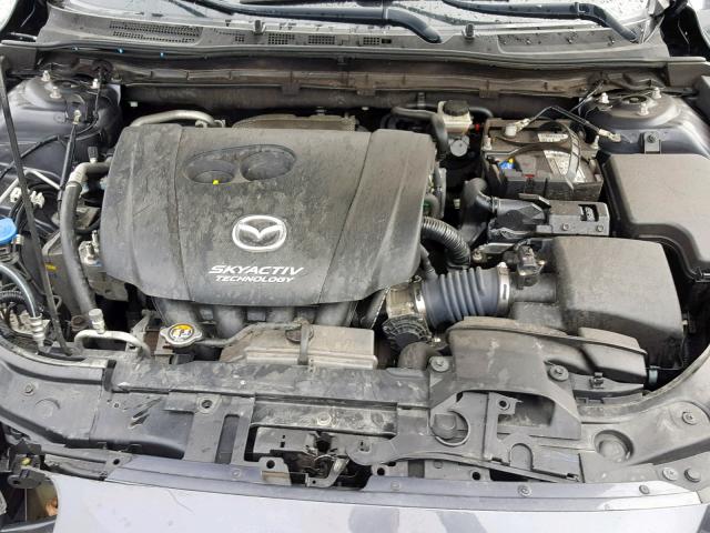 3MZBM1W76GM262536 - 2016 MAZDA 3 TOURING GRAY photo 7