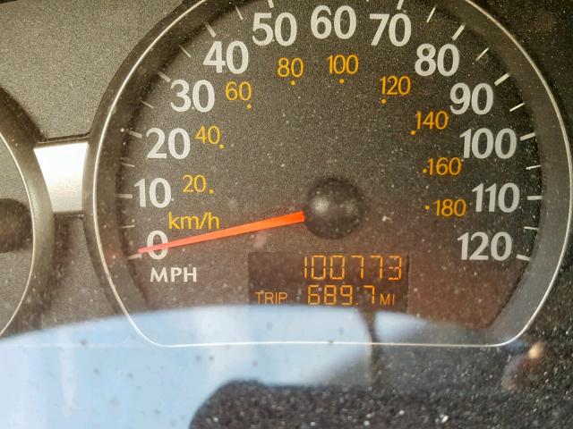 1G8AJ52F54Z151458 - 2004 SATURN ION LEVEL SILVER photo 8