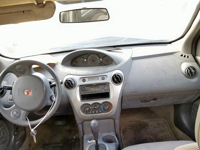 1G8AJ52F54Z151458 - 2004 SATURN ION LEVEL SILVER photo 9