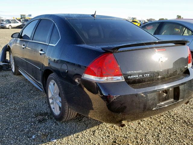 2G1WC5E39E1142336 - 2014 CHEVROLET IMPALA LIM BLACK photo 3