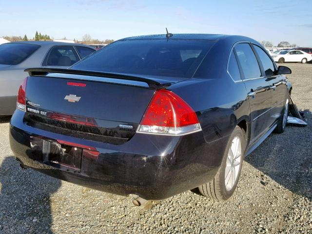 2G1WC5E39E1142336 - 2014 CHEVROLET IMPALA LIM BLACK photo 4