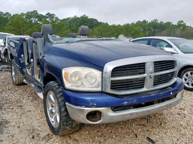 1D7HA18P47S164041 - 2007 DODGE RAM 1500 S BLUE photo 1