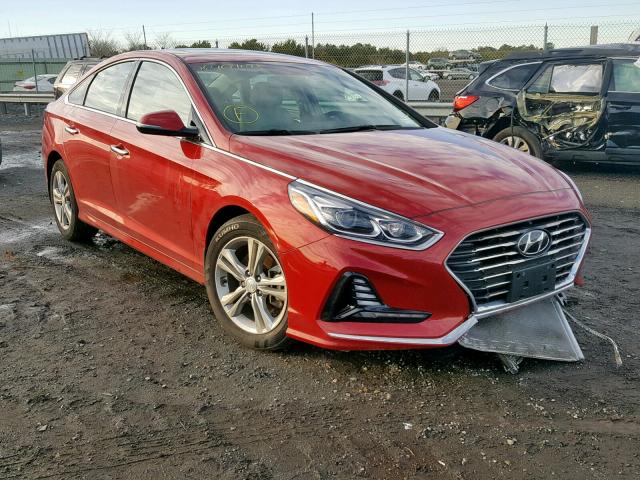 5NPE34AF8JH629596 - 2018 HYUNDAI SONATA SPO RED photo 1