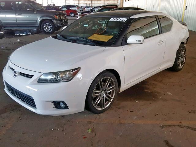 JTKJF5C70B3016749 - 2011 TOYOTA SCION TC 白色 照片 2