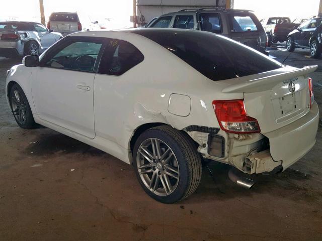 JTKJF5C70B3016749 - 2011 TOYOTA SCION TC 白色 照片 3