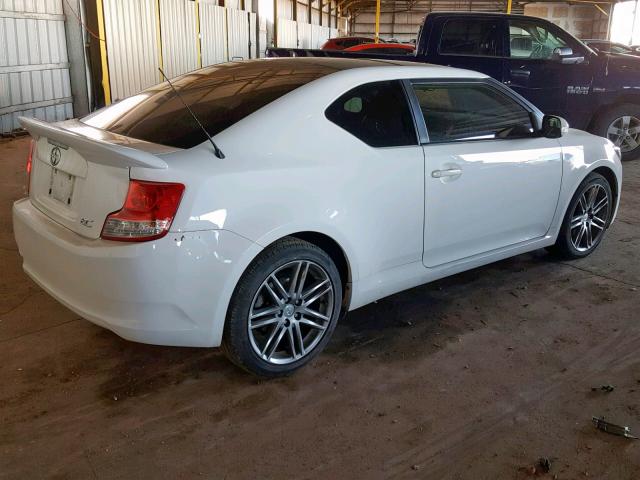 JTKJF5C70B3016749 - 2011 TOYOTA SCION TC 白色 照片 4
