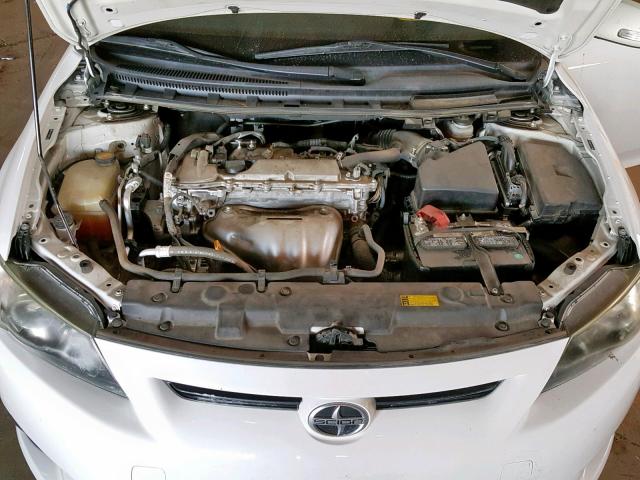 JTKJF5C70B3016749 - 2011 TOYOTA SCION TC 白色 照片 7
