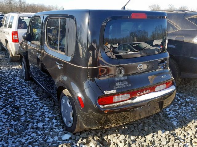 JN8AZ28R19T106949 - 2009 NISSAN CUBE BASE BLACK photo 3