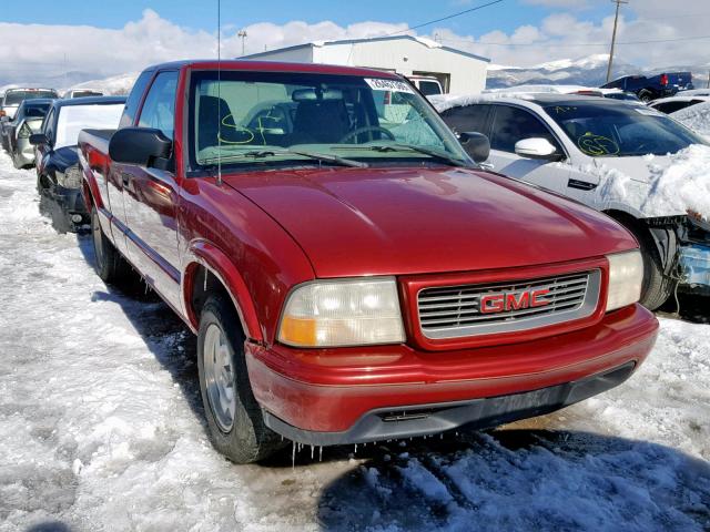 1GTCS1947X8513731 - 1999 GMC SONOMA BURGUNDY photo 1