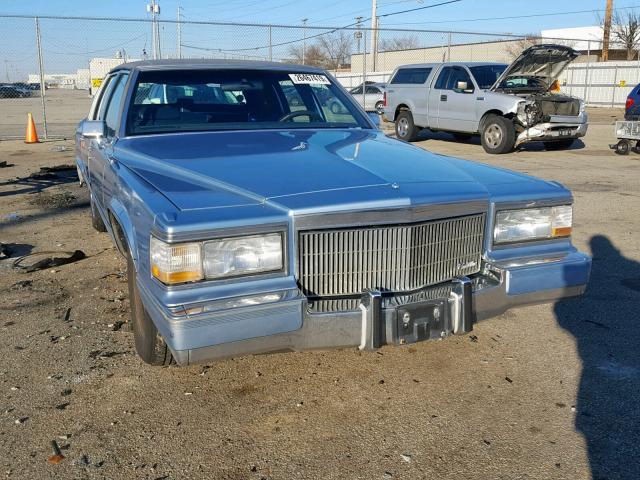 1G6DW54E0NR704949 - 1992 CADILLAC BROUGHAM BLUE photo 1