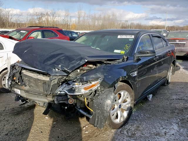 1FAHP2EW3AG153607 - 2010 FORD TAURUS SEL BLACK photo 2