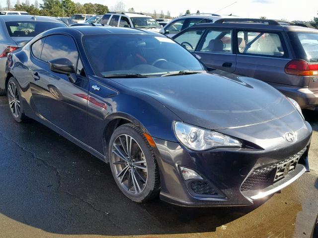 JF1ZNAA10F9702447 - 2015 TOYOTA SCION FR-S GRAY photo 1