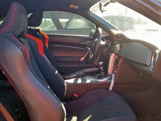 JF1ZNAA10F9702447 - 2015 TOYOTA SCION FR-S GRAY photo 5