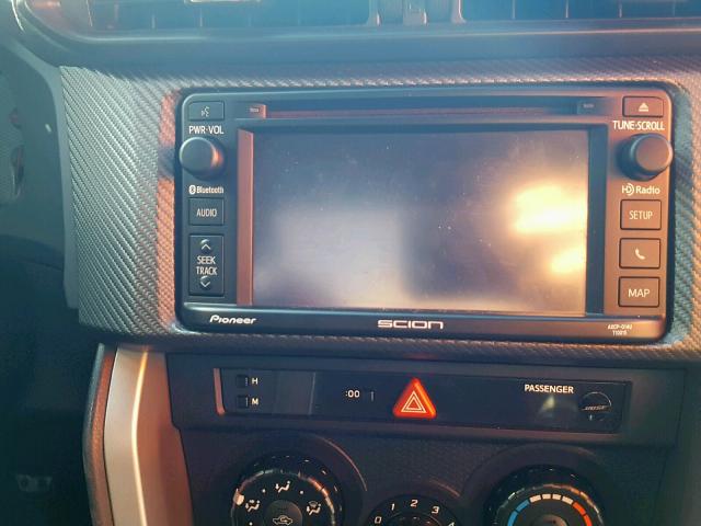 JF1ZNAA10F9702447 - 2015 TOYOTA SCION FR-S GRAY photo 9