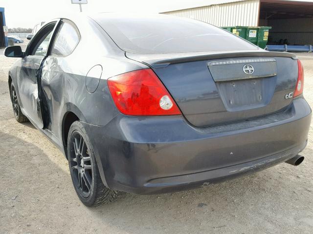 JTKDE177560069005 - 2006 TOYOTA SCION TC ნაცრისფერი ფოტო 3